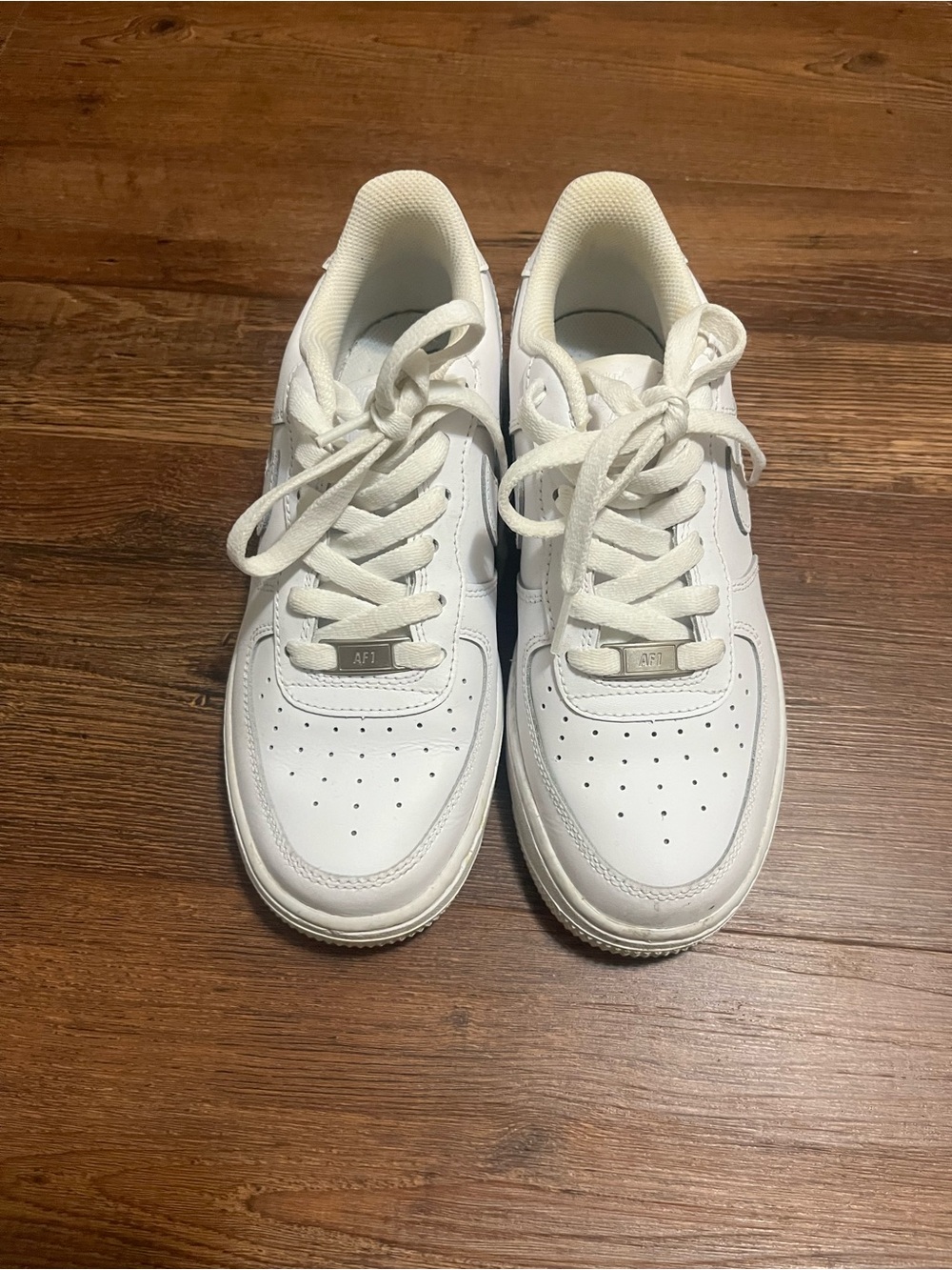 Nike Kids White Low-Top Sneakers